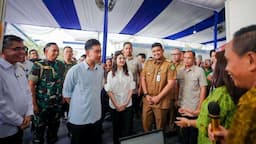 Bobby Nasution Dampingi Wapres Gibran Kunjungi Job Fair 2024 di BBPVP Medan