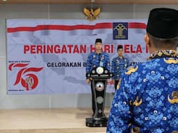 Lapas Cilegon Gelar Upacara Hari Bela Negara ke-76, Tanamkan Semangat Cinta Tanah Air