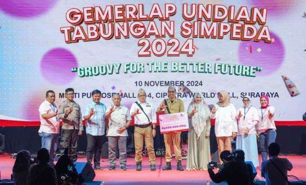 Gemerlap Undian Tabungan Simpeda Sukses Digelar, Total Hadiahnya Capai Rp 6,65 Miliar