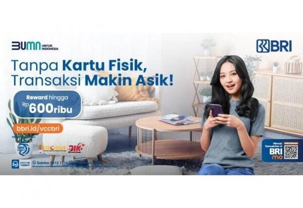 Belanja Mudah dengan BRI Virtual Credit Card di BRImo, Cashflow Tetap Aman