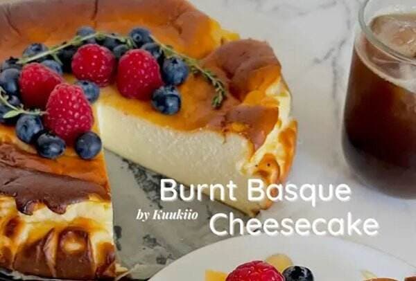 Resep Kue Burnt Basque Cheesecake, Cocok Dicoba saat Weekend