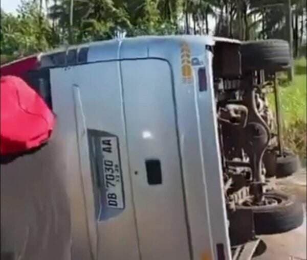 Kronologi Bus Bawa Puluhan Anak SD Kecelakaan di Manado Tewaskan 2 Pelajar