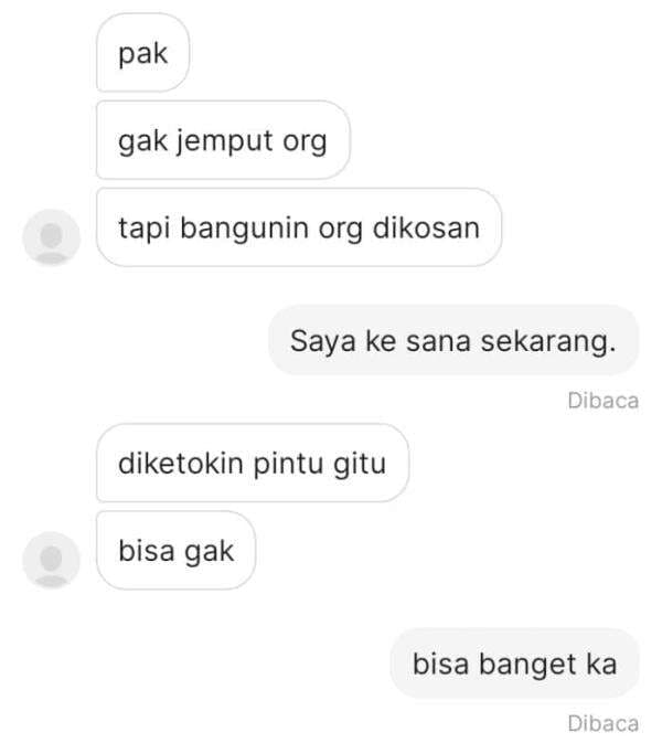 Bukan Antar Penumpang, Driver Ojol di Karawang Disuruh Bangunkan Pacar yang Tertidur Pulas Bukan Antar Penumpang, Driver Ojol di Karawang Disuruh Bangunkan Pacar yang Tertidur Pulas