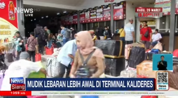 Sepekan Jelang Lebaran, Pemudik Mulai Ramai di Terminal Kalideres Sepekan Jelang Lebaran, Pemudik Mulai Ramai di Terminal Kalideres