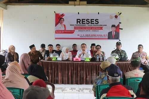 Reses Perdana Agus Ambo Djiwa: Menyerap Aspirasi Warga Sebagai Tugas Utama DPR RI