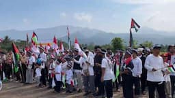 AWG Tasikmalaya Gelar Longmarch Gerak Jalan Cinta Al-Aqsa untuk Solidaritas Palestina