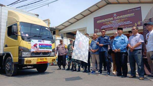 KPU Kota Tasikmalaya Mulai Distribusikan Logistik Pilkada Serentak 2024