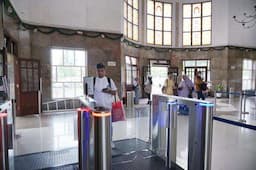 FOTO: Privasi Terlindungi, Teknologi Face Recognition Boarding Gate Diresmikan