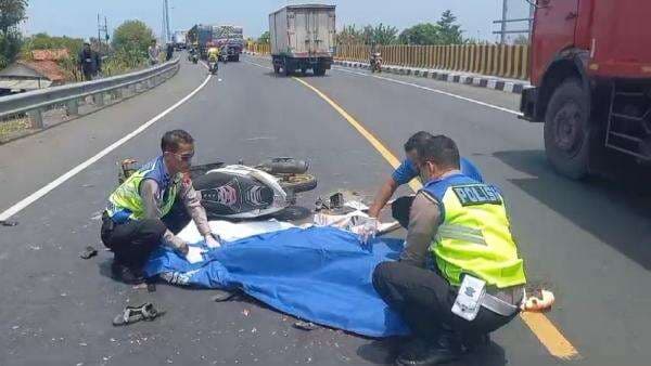 Trgais! Jadi Korban Tabrak Lari Truk, Pengendara Vario Meninggal di Jalingkut Brebes