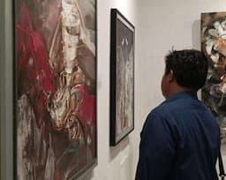 ASF Art Exhibition, Kolaborasi Lintas Generasi yang Menghidupkan Seni Rupa UNESA