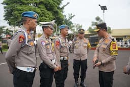 Kapolres Cianjur AKBP Yonky Evaluasi Senjata Api Bagi Anggota Pemegang Senpi