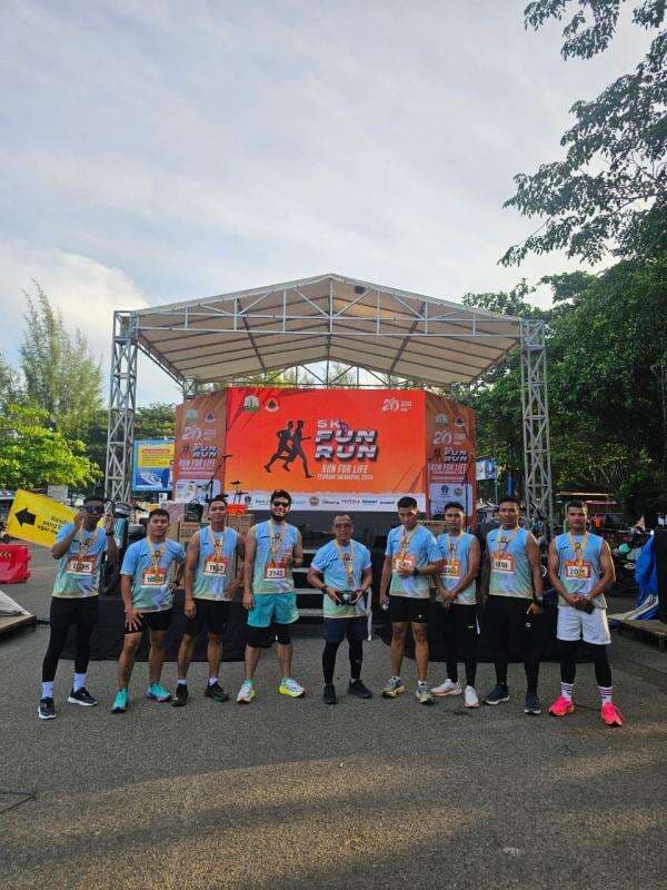 AKPER KESDAM IM BANDA ACEH RAMAIKAN BPBA 5K FUN RUN 