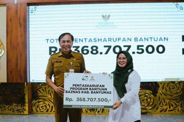 Baznas Banyumas Salurkan Bantuan Rp300 Juta Lebih untuk Warga, Pesantren, dan Rumah Layak Huni