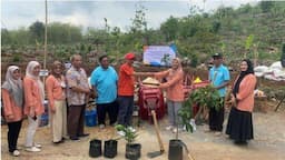 Peresmian Kebun Hortikultura di Gunungkidul Upaya Pencegahan Stunting dengan Sumber Daya Lokal