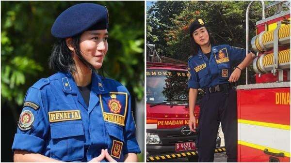 Gaya Chef Renatta Cosplay Pemadam Kebakaran, Netizen: Aku Rela Jadi Apinya Gaya Chef Renatta Cosplay Pemadam Kebakaran, Netizen: Aku Rela Jadi Apinya