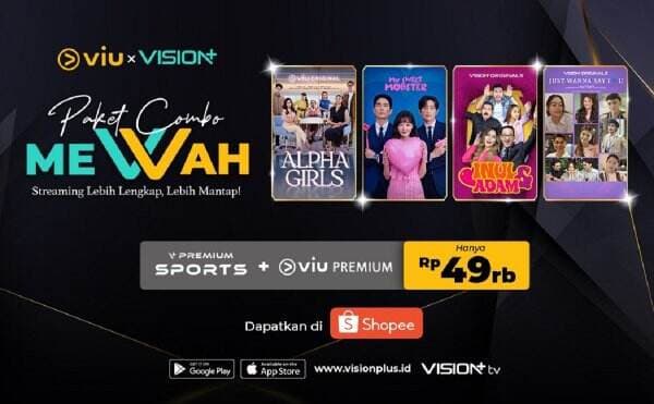 Dapatkan Akses Vision+ dan VIU Sekaligus Hanya dengan Rp49.000