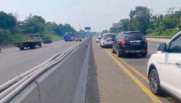 Volume Kendaraan Bertambah, Contraflow Tol Japek Diperpanjang dari KM 47 sampai 65