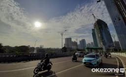 Cuaca Jakarta Sepanjang Hari Didominasi Cerah Berawan, Jaksel Hujan saat Siang