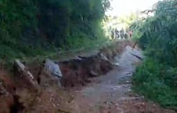 Dua Kecamatan di Cianjur Selatan Dguncang Bencana Longsor Puluhan Rumah Terdampak