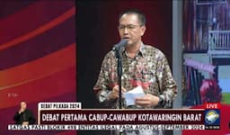 Debat Perdana Pilbup Kobar, Ketua KPU: Perang Gagasan Membangun Kobar Lebih Maju