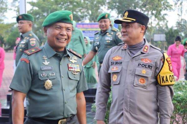 Sinergitas TNI Polri di Pilkada Kabupaten Rokan Hilir