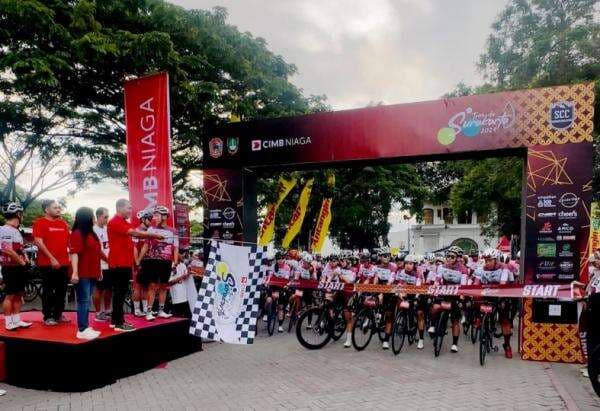 CIMB Niaga Dukung Tour de Surakarta 2024, Event Gowes Sepanjang 105,6 Km di Solo Raya