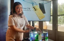 Realme C75 Diluncurkan di Medan, Tawarkan Ketahanan Air Tertinggi di Kelasnya