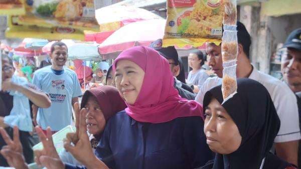 Alasan Menyentuh Khofifah Rajin Kunjungi Pasar Tradisional, Begini Pernyataannya