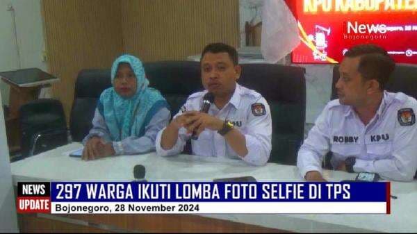 297 Warga Ikuti Lomba Foto Selfie di TPS Saat Pilkada Bojonegoro, Kapan Pemenang Diumumkan?