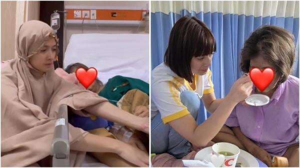 Tangis Chika Jessica Pecah, Ibunda Berangsur Pulih dari Stroke Tangis Chika Jessica Pecah, Ibunda Berangsur Pulih dari Stroke