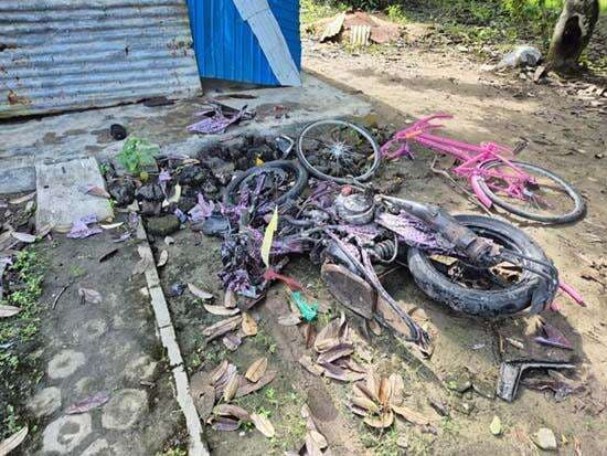 Alami Depresi Berat, Pria di Pulpis Kalteng Hancurkan Rumah dan Bakar Motor