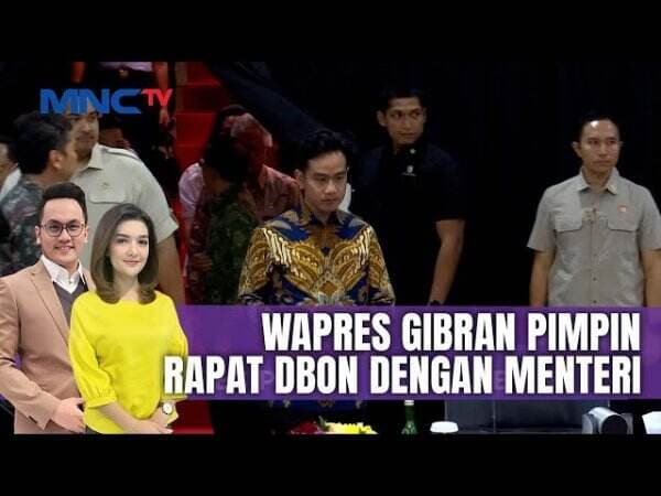 Wapres Gibran Pimpin Rapat DBON Bersama Menteri di Kemenpora