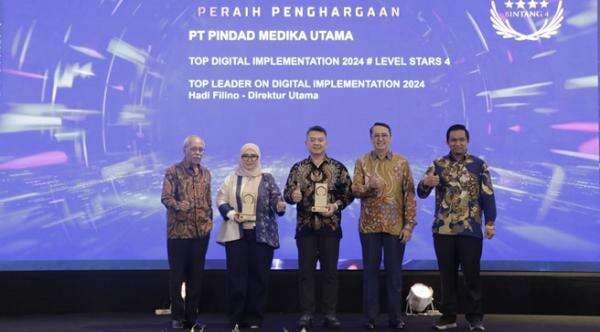 Pindad Medika Utama Sabet Dua Penghargaan di Ajang Top Digital Awards 2024