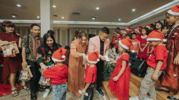 Rifan Medan Merayakan Natal Penuh Hikmat Bersama Anak Panti Asuhan