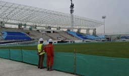 Awal Desember Progres Stadion Surajaya Lamongan Capai 78 Persen