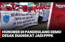 Ribuan Honorer Nakes di Pandeglang Demo Tuntut Diangkat jadi PPPK