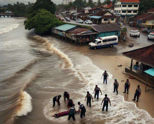 Geger! Mayat Perempuan Ditemukan di Muara Sungai Dekat Villa Summa Bayah, Begini Kronologinya