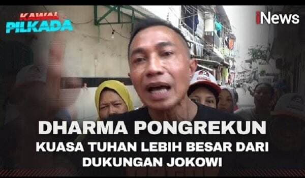 Dharma Tak Khawatir Ridwan Kamil Didukung Jokowi: Kuasa Tuhan Lebih Besar