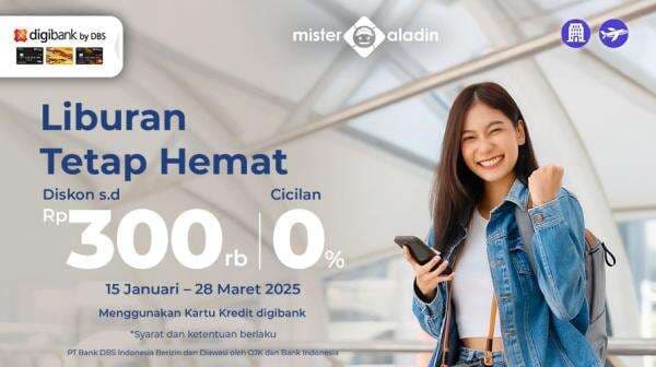 Libur Lebaran Makin Nyaman dan Hemat dengan Diskon Rp80.000 untuk Tiket Pesawat, Dapatkan di Sini! Libur Lebaran Makin Nyaman dan Hemat dengan Diskon Rp80.000 untuk Tiket Pesawat, Dapatkan di Sini!
