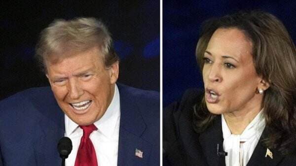 Kian Agresif, Kamala Harris <i>Bikin</i> Donald Trump Defensif dalam Debat Pilpres AS