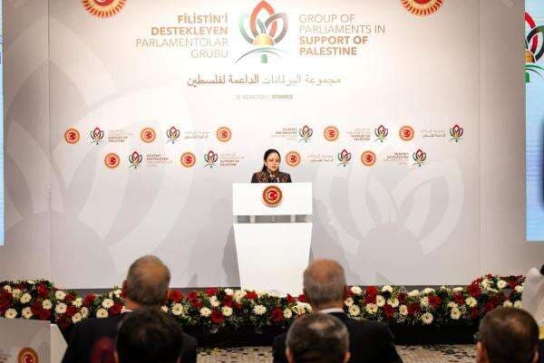 Bicara di Forum Parlemen Dunia, Puan Tolak Relokasi Warga Palestina Bicara di Forum Parlemen Dunia, Puan Tolak Relokasi Warga Palestina