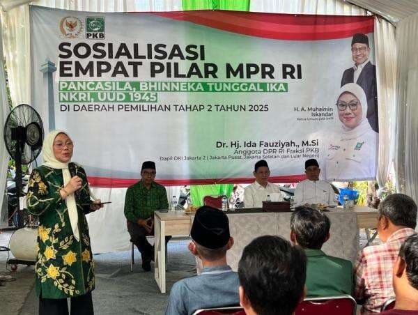Sosialisasi 4 Pilar, Ida Fauziyah Ingatkan Masyarakat Berdewasa dalam Berpolitik Sosialisasi 4 Pilar, Ida Fauziyah Ingatkan Masyarakat Berdewasa dalam Berpolitik