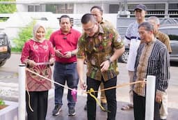 Tekan Polusi di Jakarta,&nbsp;Anggota DPRD Kenneth Resmikan RTH Tanjung Duren