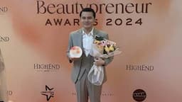 Dokter Oky Pratama Raih Penghargaan Beautypreneur Awards 2024: Bangga Sekali