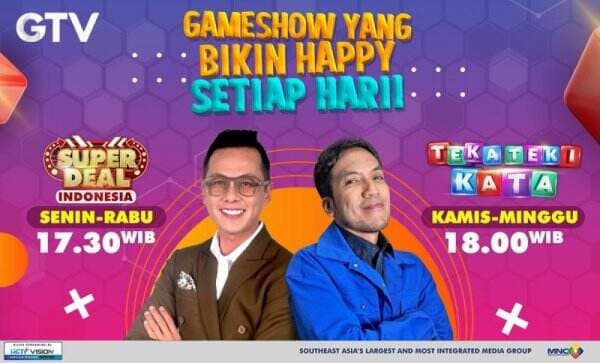 Game Show GTV Super Deal Indonesia Dan Teka Teki Kata Siap Temani Quality Time Bareng Keluarga! Game Show GTV Super Deal Indonesia Dan Teka Teki Kata Siap Temani Quality Time Bareng Keluarga!