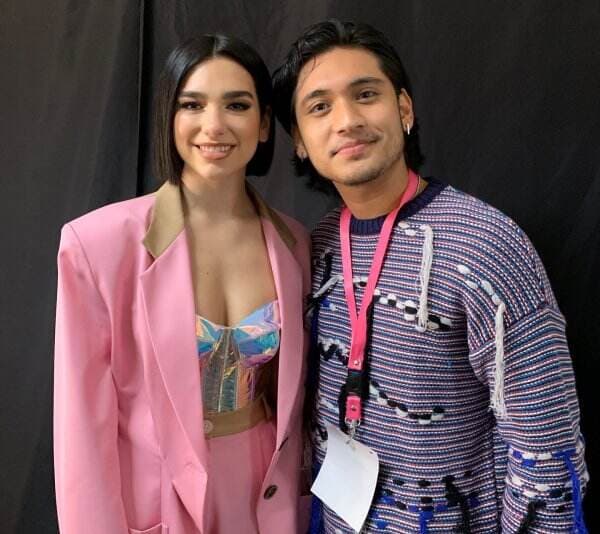 Potret Giorgino Abraham Bertemu Dua Lipa Lima Tahun Lalu, Gagal Reuni karena Konser Dibatalkan