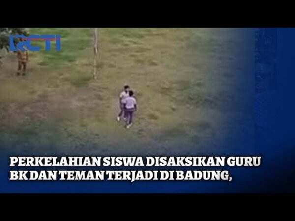 Dua Siswa SMA di Bali Duel, Guru BK dan Siswa Lain Nonton