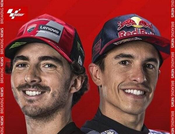 Duet di MotoGP 2025, Hubungan Marc Marquez dengan Francesco Bagnaia Dijamin Harmonis di Ducati