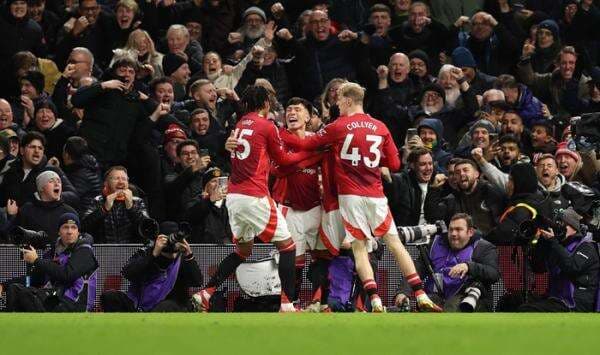 Hasil Bola Tadi Malam: Man United Menang Tipis atas Fulham, AC Milan Raih Tiga Poin