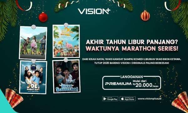 Layangan Spesial Liburan Tahun Baru, Marathon Series dan Microdrama Seru VISION+ Layangan Spesial Liburan Tahun Baru, Marathon Series dan Microdrama Seru VISION+